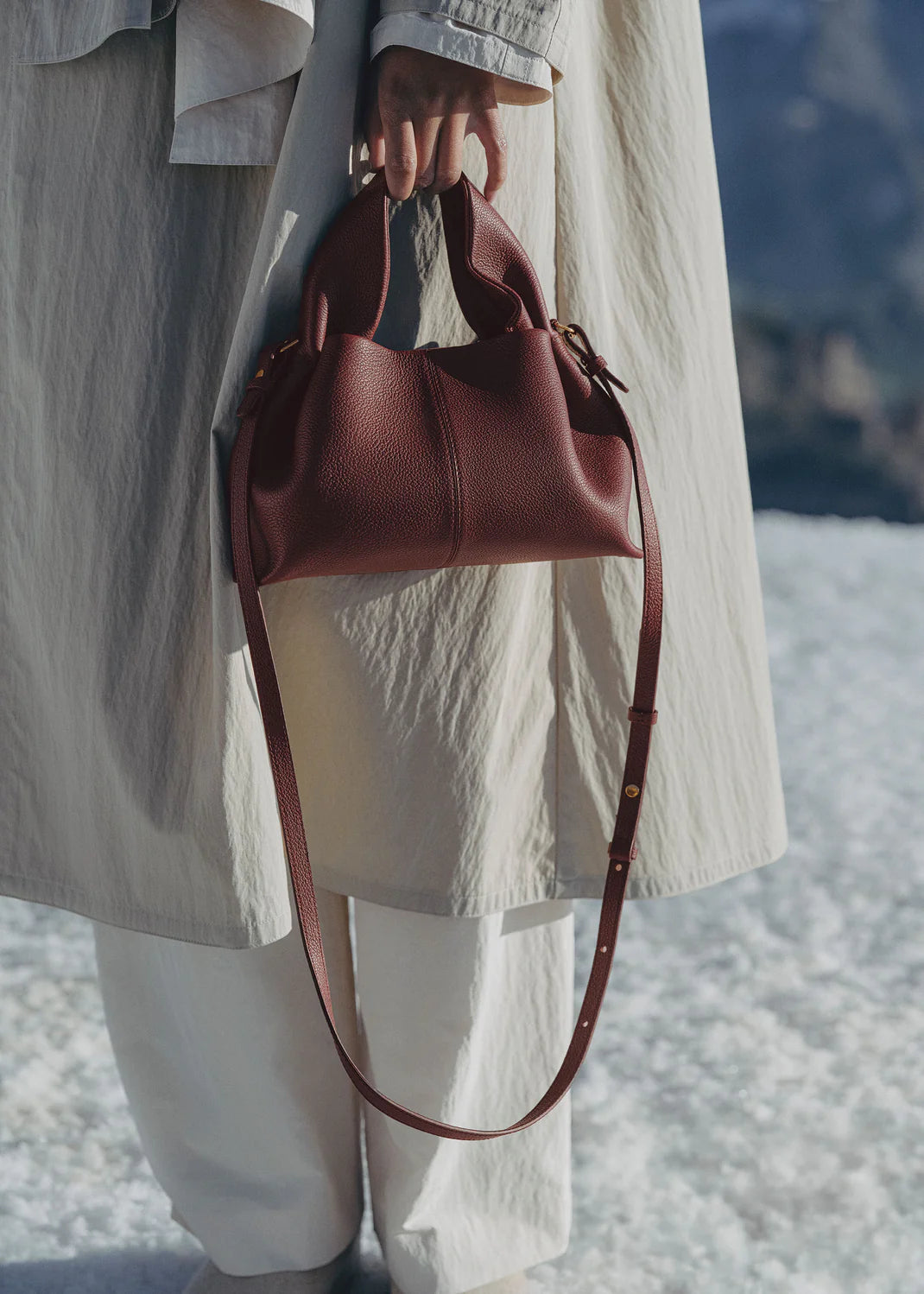 Numéro Neuf Mini Cerise Noire Grainé