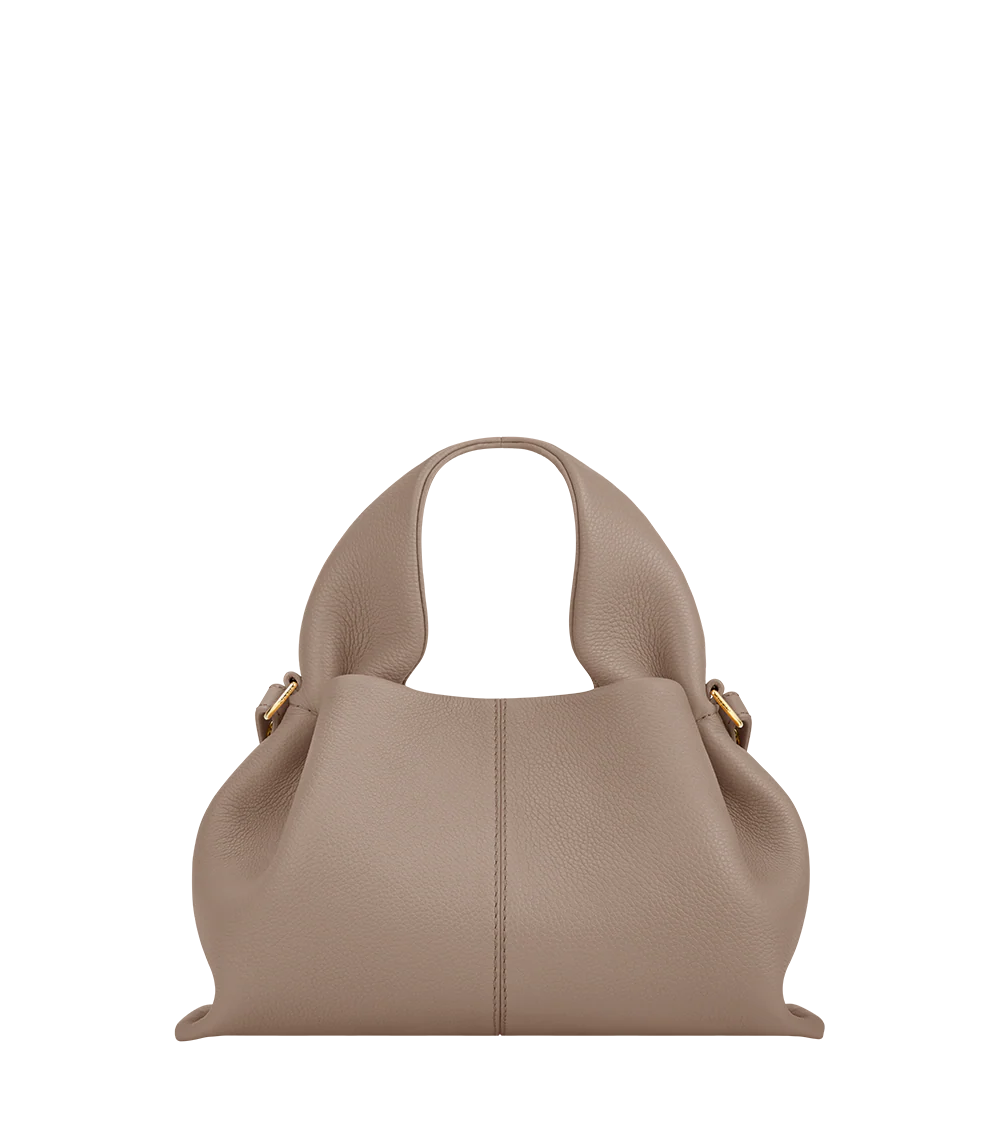 Numéro Neuf Mini Taupe Grainé