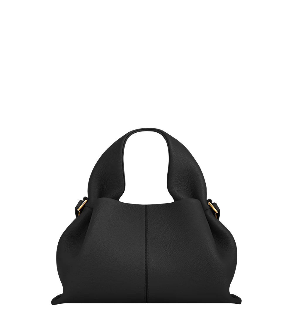 Numéro Neuf Mini Noir Grainé